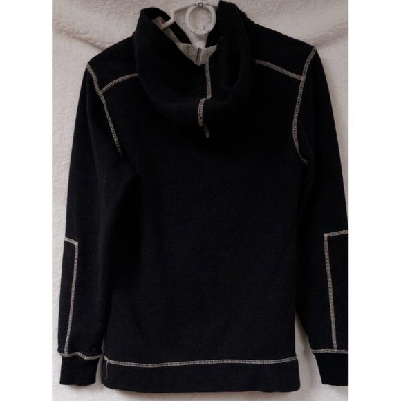 Buckle BKE Mens Small 1/4 Zip Geometric Distressed Pull Over Sweatshirt Hoodie - Picture 6 of 11